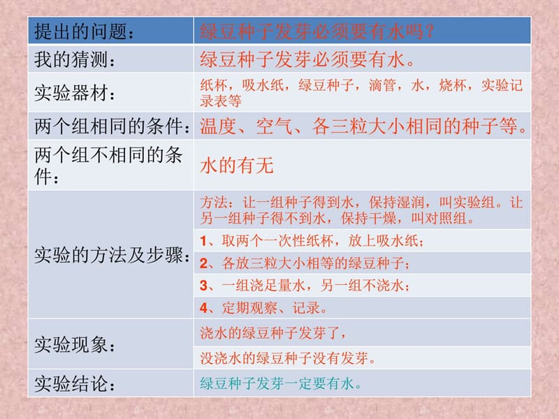 教科版科学五年级期末复习——实验计中划及实验报告.ppt_第2页