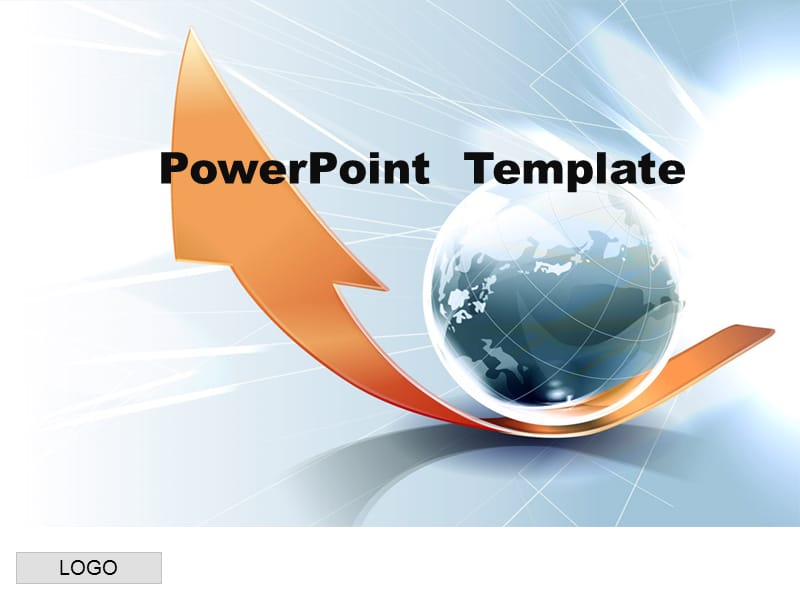 箭头地球商务经典模板.ppt_第1页