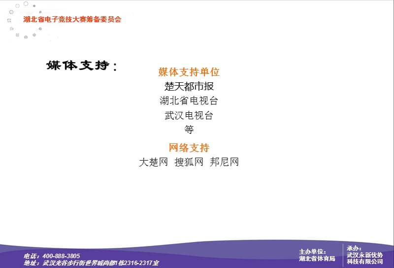 湖北电子没竞技大赛招商方案.ppt_第3页