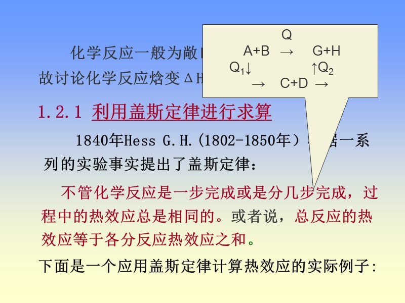 12化学反应热效应的计算.ppt_第3页