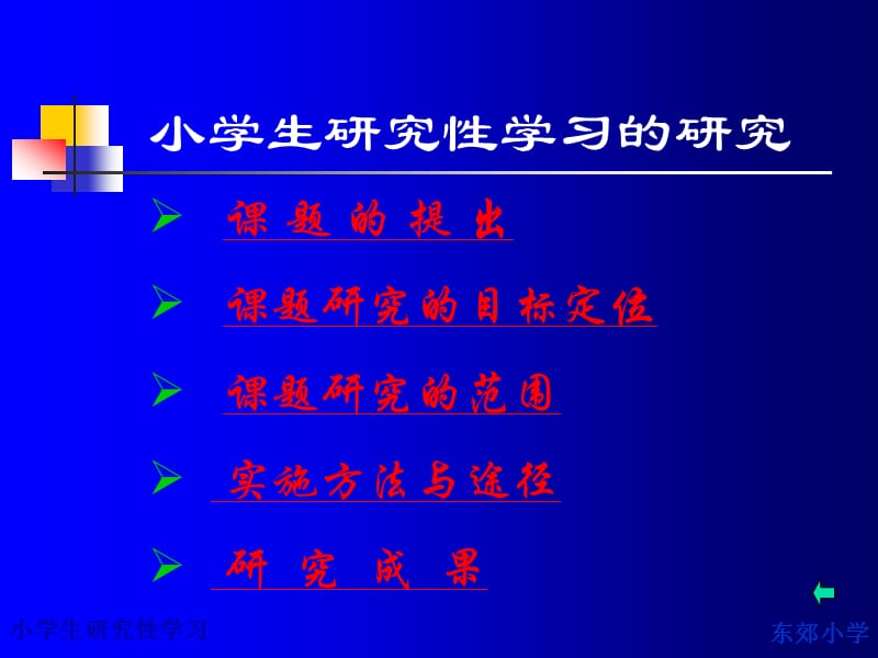 课题研究都报告：小学生研究性学习.ppt_第2页