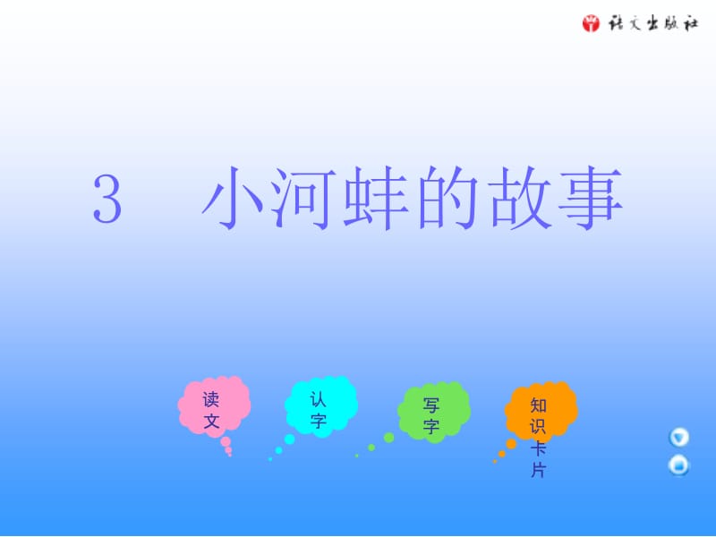 三年级上册小河蚌的故事语文A版件.ppt_第1页