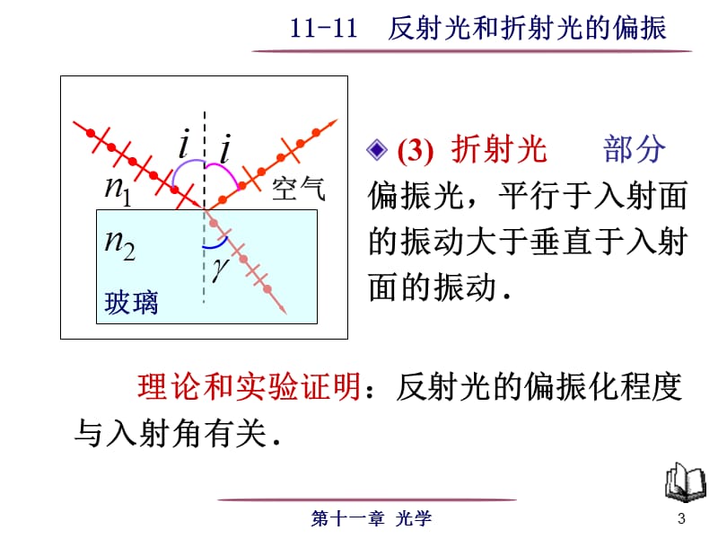 11-11反射光和折射光的偏振.ppt_第3页
