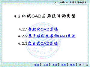 42CAD应用软件类型.ppt