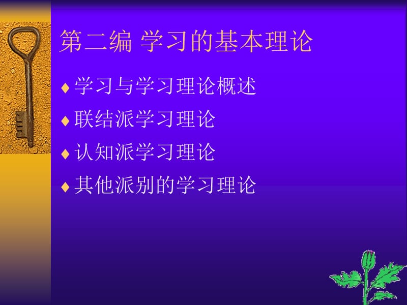 第二编学习的基本理论.ppt_第1页