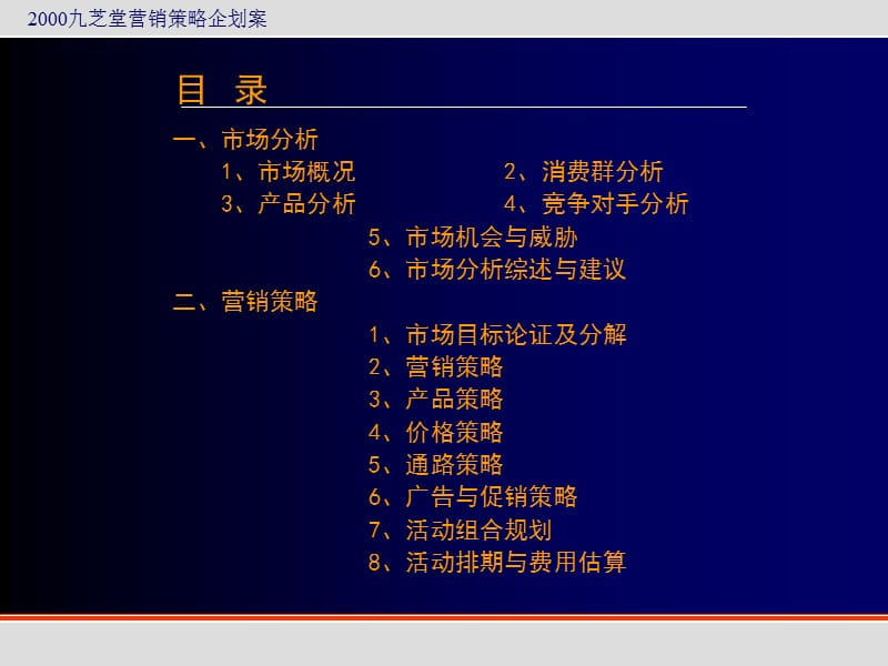 2000九芝堂营销策略企划案终稿.ppt_第2页