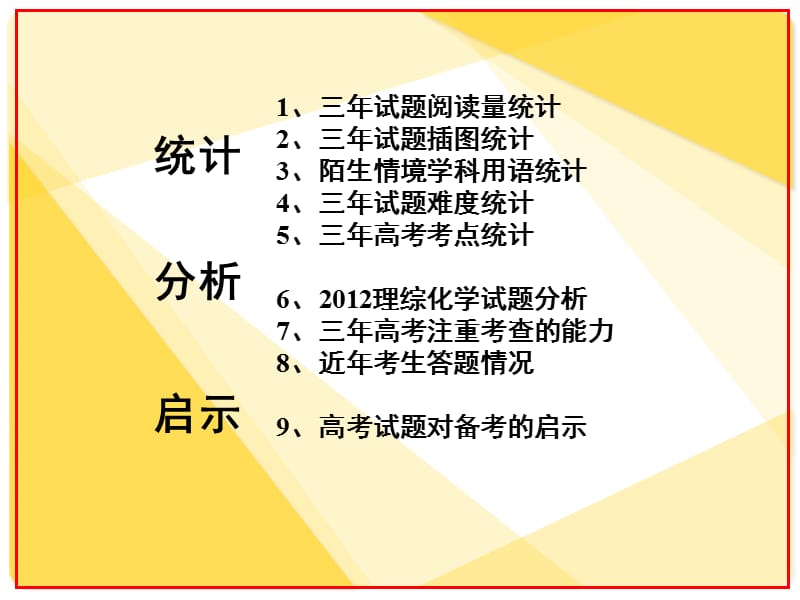 近广东省近义三年理综化学试题分析及其对备考的启示-(1).ppt_第2页