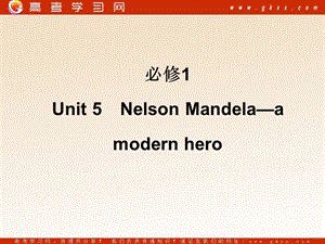 2011年高考一轮复习人教版英语课件：必修1Unit5NelsonMandela—amodernhero.ppt