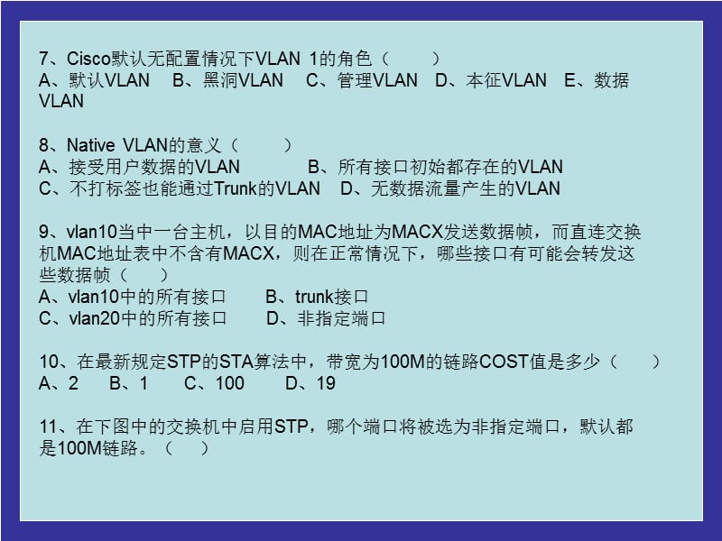 网络工程师入学测试题.ppt_第2页