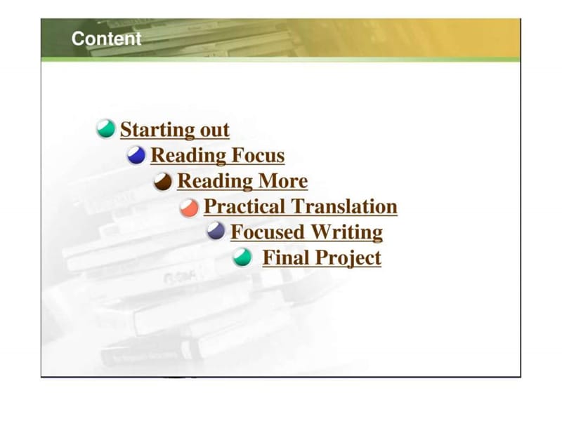 高等学校研究阳生英语系列教材_综合教程(下)(1).ppt_第3页