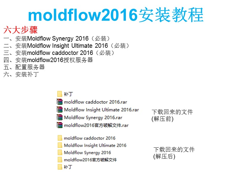 moldflow2016安装教程.ppt_第1页