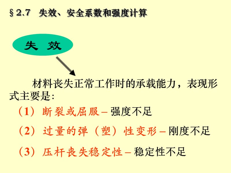 材料力学课件第二章：7-8拉压强度计算.ppt_第2页