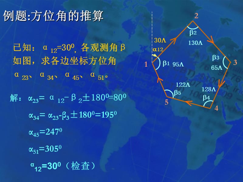 导线测量方位角计算.ppt_第3页