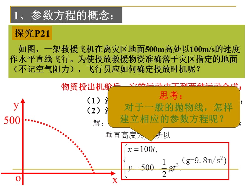 抛物线的参数方程.ppt_第2页