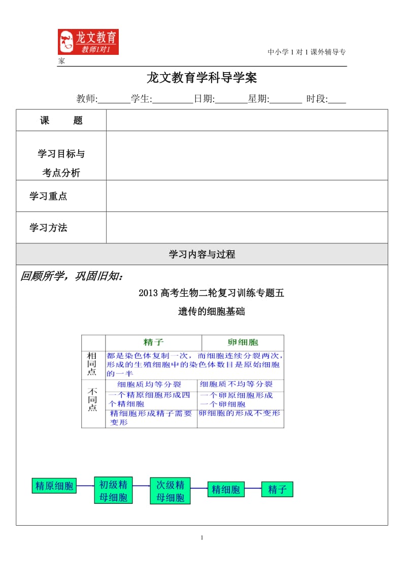 生物专题五授课新模板.doc_第1页