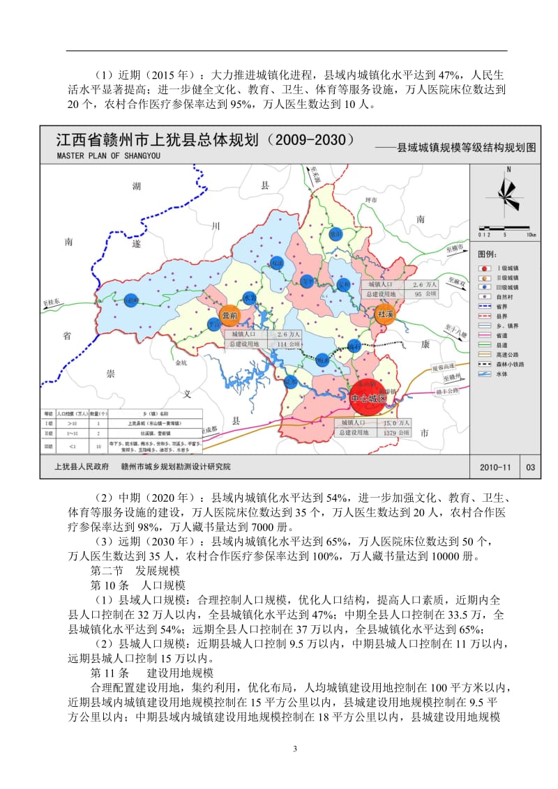 上犹县城市总体规划(2010-2030)文本.doc_第3页