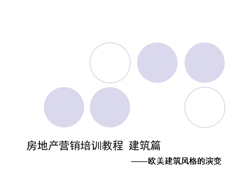 古典、现代建筑风格与流派简明.ppt_第1页