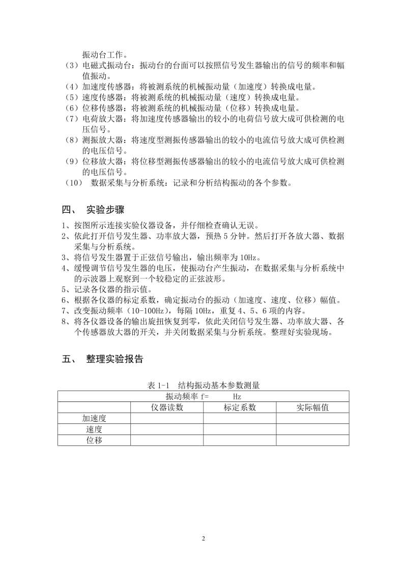 结构动力学实验分析.doc_第2页