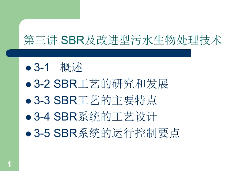 第3讲SBR工艺.ppt_第1页