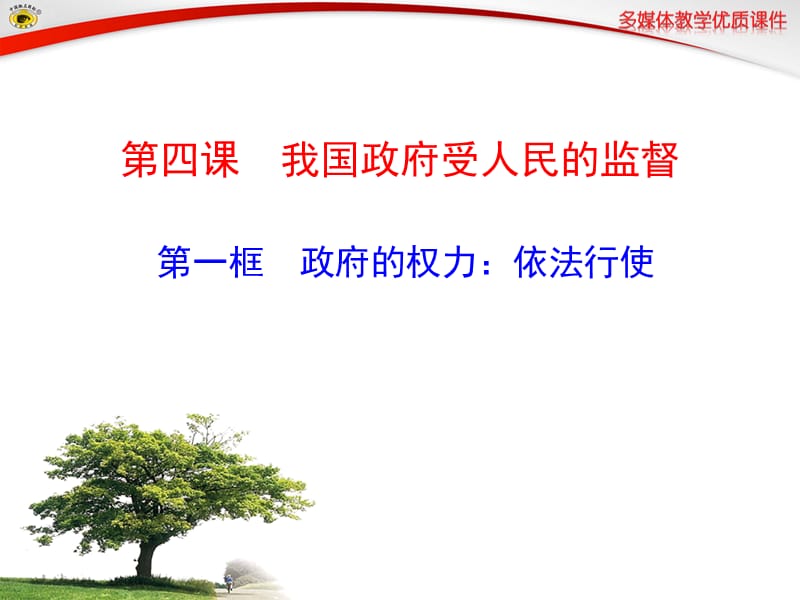 第一框政府的权力：依法行使.ppt_第1页