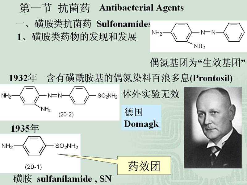 药物化学1抗菌药和抗真菌药.ppt_第3页