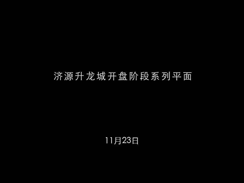 201211.24河南济源升龙城开盘阶段系列平面.ppt_第2页