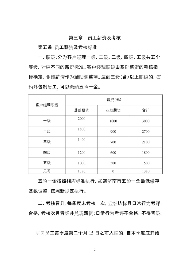 银行分行年度小区客户经理考核办法.doc_第2页