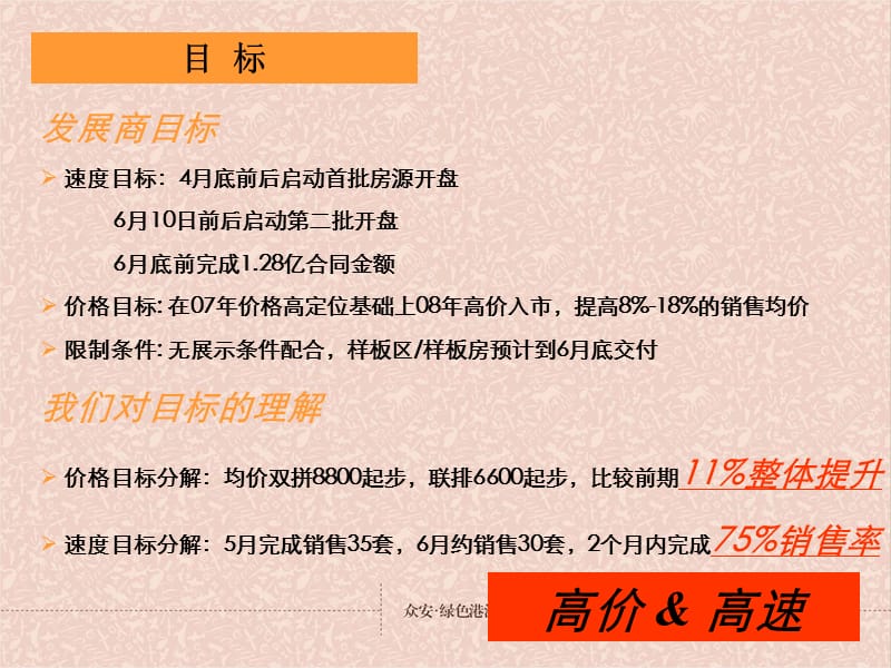 008合肥_绿色港湾项目开盘阶段营销执行方案_7PPT.ppt_第2页