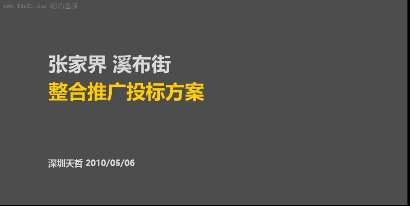 2010张家界溪布街整合推广投标方案.ppt_第2页