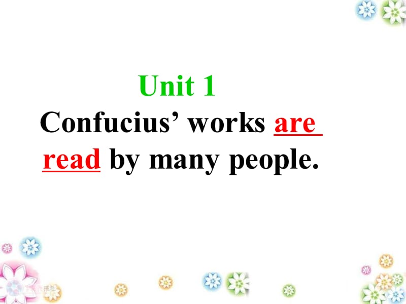 M2U1 Confucius&amp#39;works are read by many people(PPT).ppt_第2页