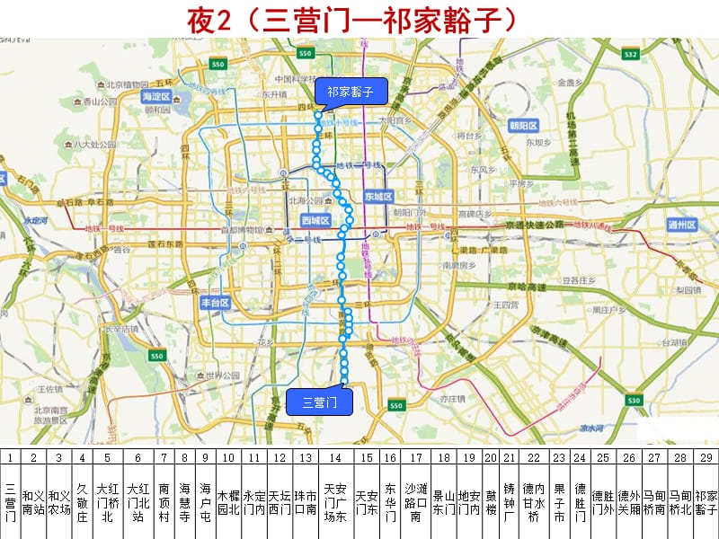 北京夜班公交线34条夜间线路.ppt_第2页