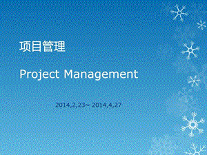 项目管理 1.ppt