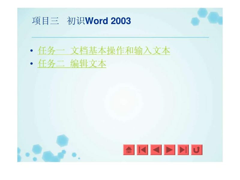 项目三 初识word 2003.ppt_第2页