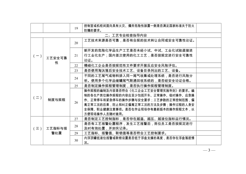 危险化学品企业深度检查指导表.doc_第3页