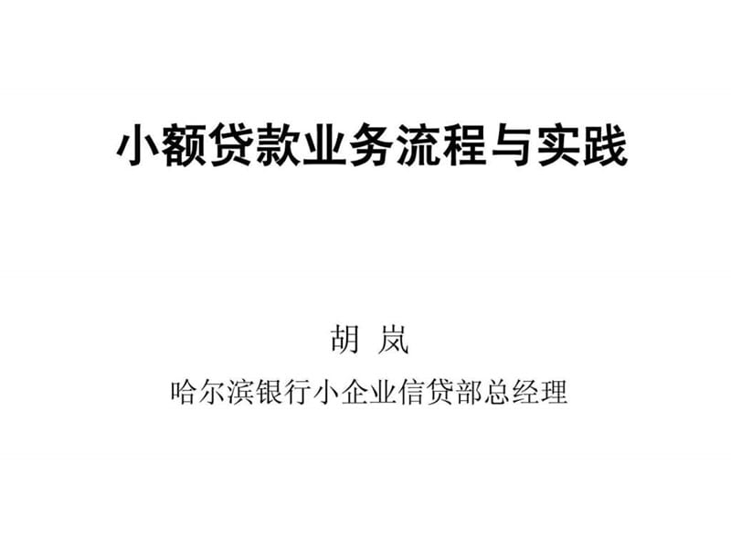 小额贷款业务流程与实践_1429449245.ppt_第1页