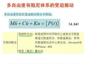 43多自由度有阻尼体系的受迫振动.ppt