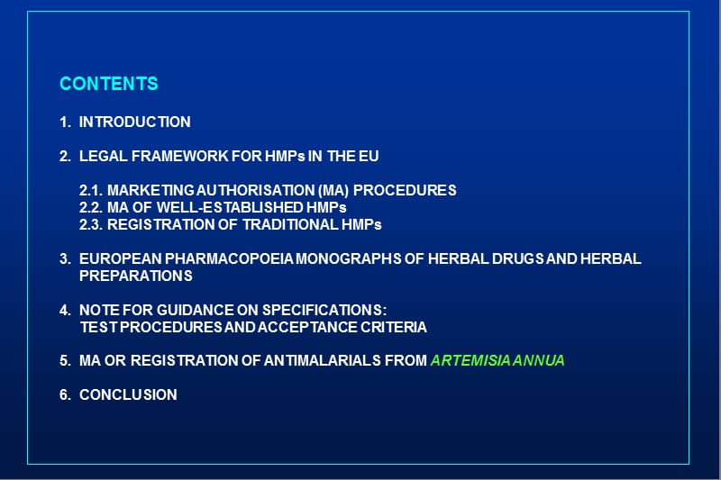 AFRICA HERBAL ANTIMALARIAL MEETINGORGANISED BY THE WORLD AGROFORESTRY CENTRE.ppt_第2页