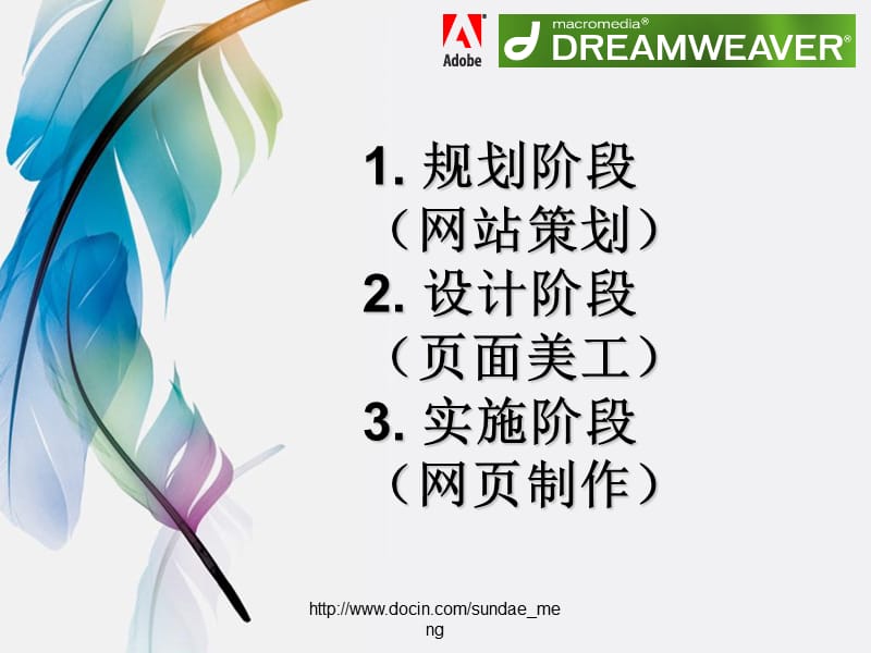 【课件】Dreamweaver网页设计.ppt_第3页