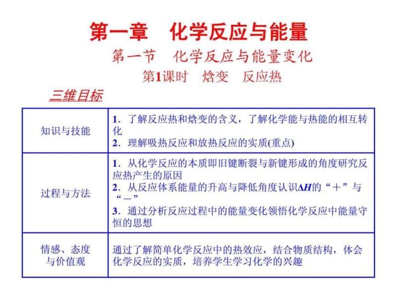 人教版高二化学选修4课件(全部).ppt.ppt_第3页