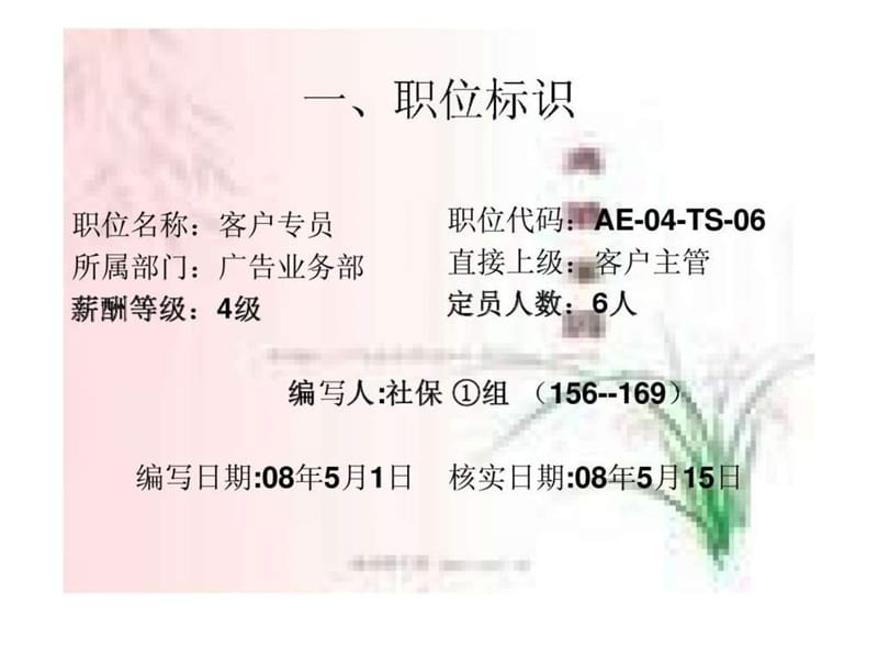 上阶广告代理公司客户专员职位说明书.ppt_第2页