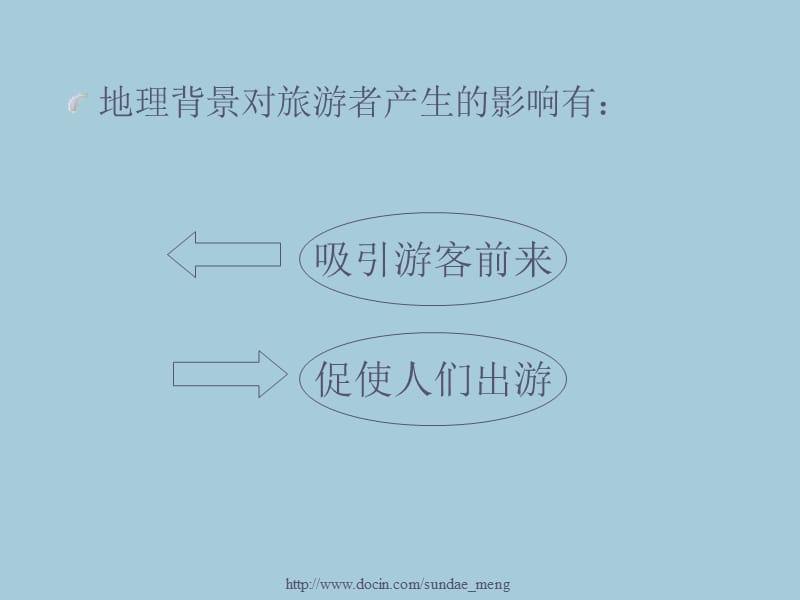 【大学课件】 旅游者地理 第一节 旅游者产生的地理背景P43.ppt_第2页