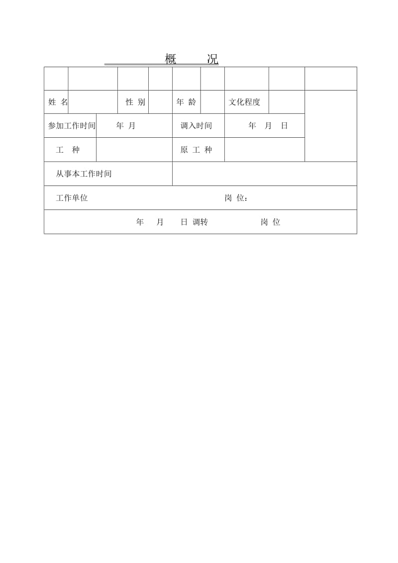 企业职工安全教育培训档案.doc_第2页