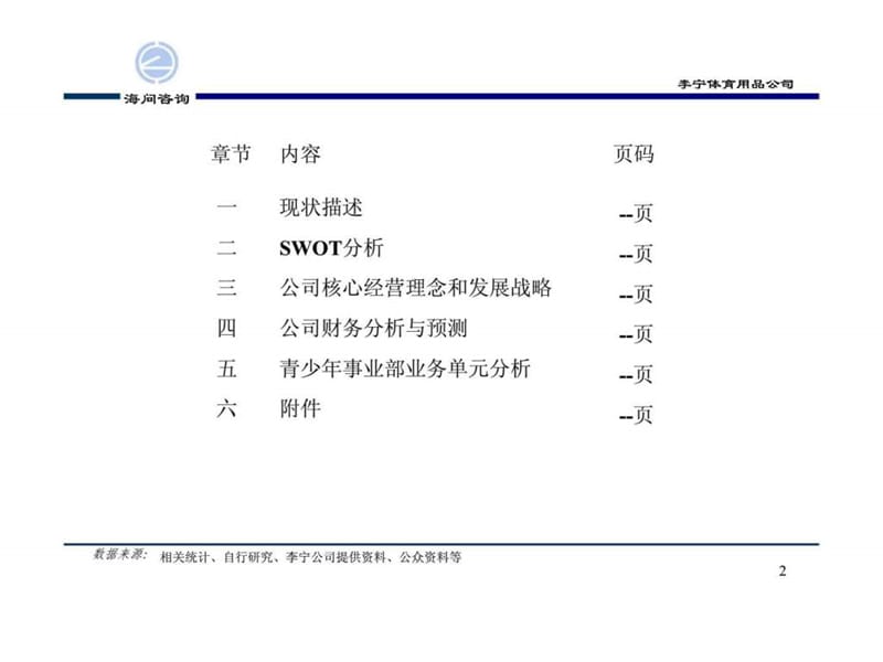 李宁体育用品公司发展综合战略.ppt_第2页