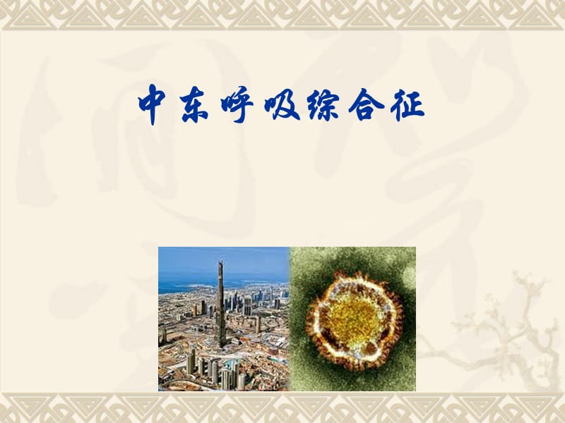 中东呼吸综合征-MERS.ppt_第1页