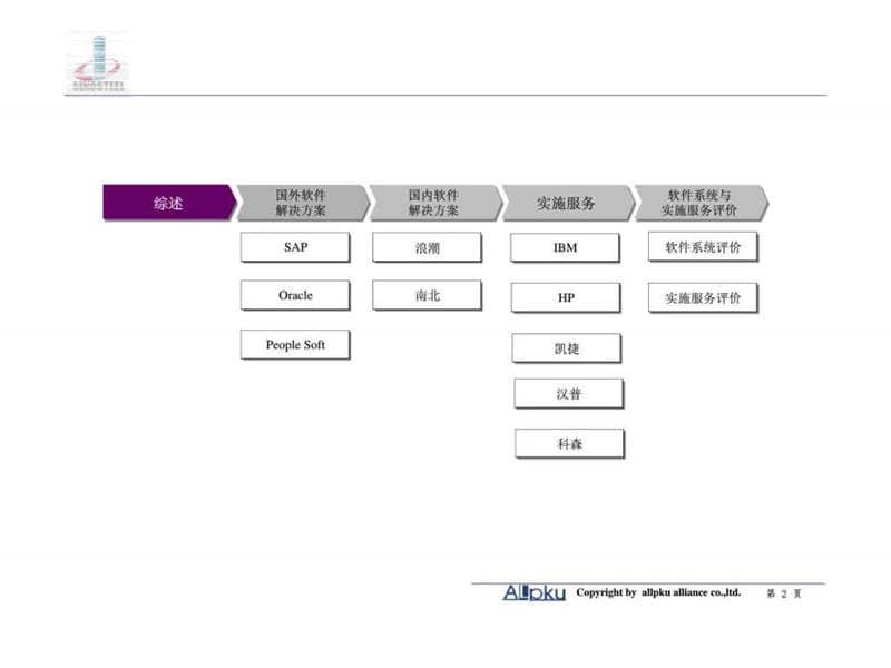 中国中钢集团信息化总体规划信息系统与实施服务辅助选型报告.ppt_第2页