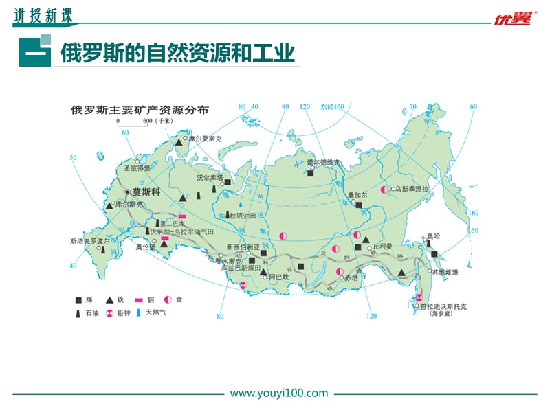 七年级地理下册教学专用（人教版）第2课时 自然资源丰富,重工业发达 发达的交通.ppt_第3页