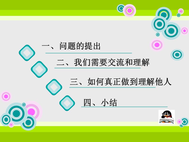 中学《理解，交流》主题班会精品课件.ppt_第3页