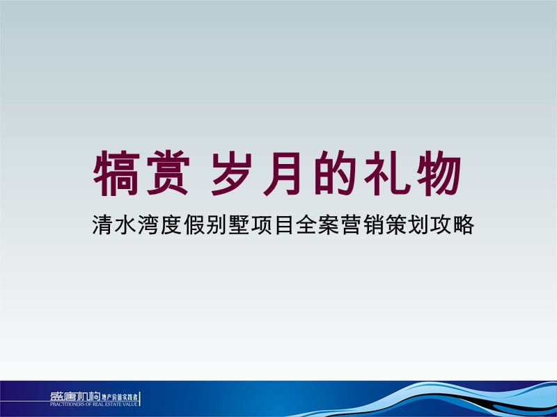 清水湾度假别墅项目全案营销策划攻略 2011-113页.ppt_第3页