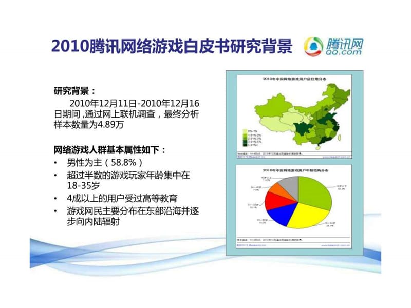 艾瑞腾讯2010年中国网络游戏人群分析.ppt_第2页