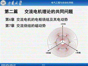 安徽大学电机学第二篇 交流电机的共同理论(上半部)_图文.ppt